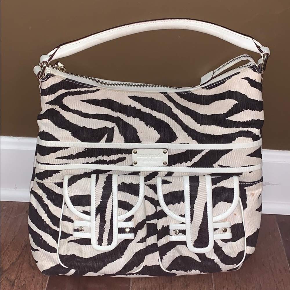 ZEBRA KATE SPADE PURSE